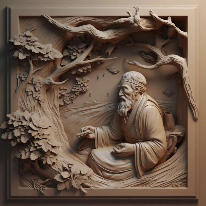 نموذج ثلاثي الأبعاد لآلة CNC 3D Art 